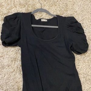 Black Free People bodysuit